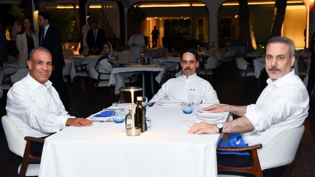 Saudi, Egyptian and Turkish foreign ministers hold talks in Alamein