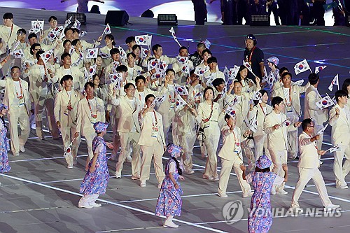 (3rd LD) (Asiad) Competition begins with celebration of host city's hospitality, harmony in Asia