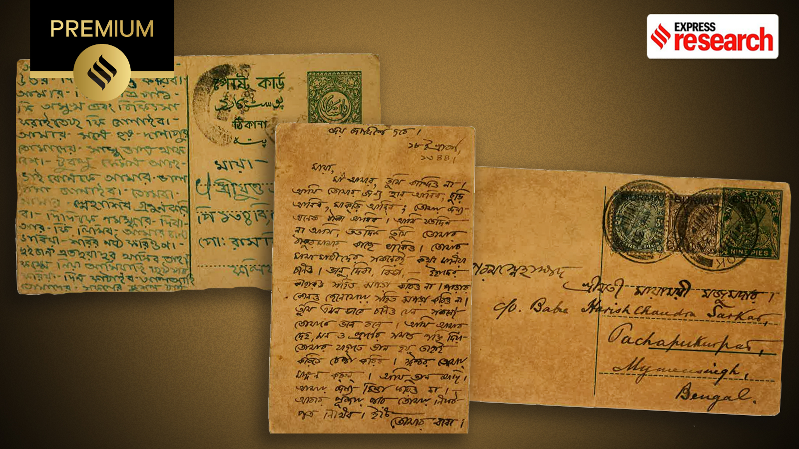 What my great-grandparents’ letters reveal about an undivided Bengal