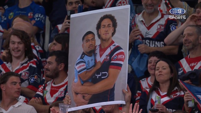 Roosters fans mock Mulitalo