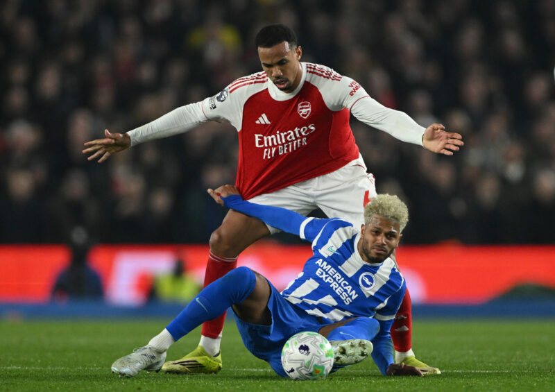 Brighton & Arsenal teams released