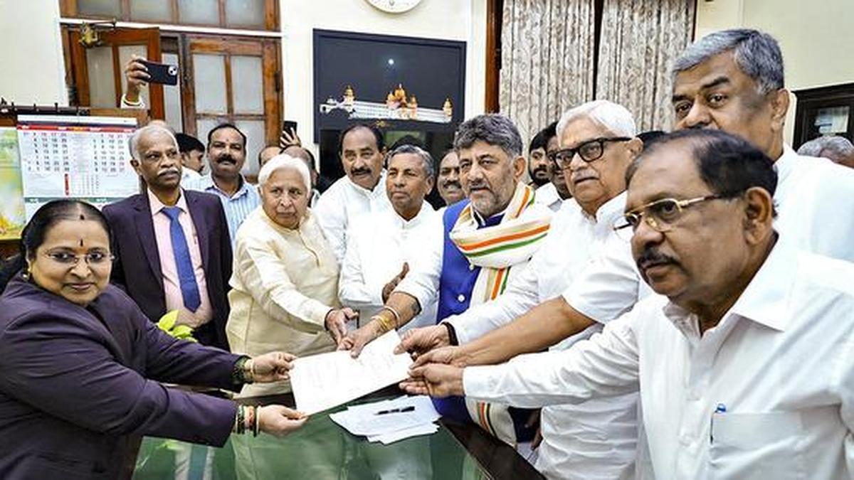 G. S. Patil elected Karnataka Assembly Speaker; BJP, JD(S) boycott poll; Saleem Ahmed elected Chairperson in Council