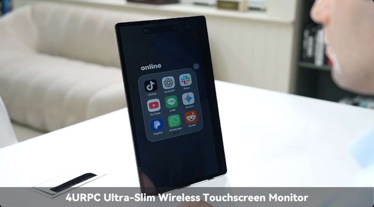The 4URPC Could Make Portable Monitors Easier to Use