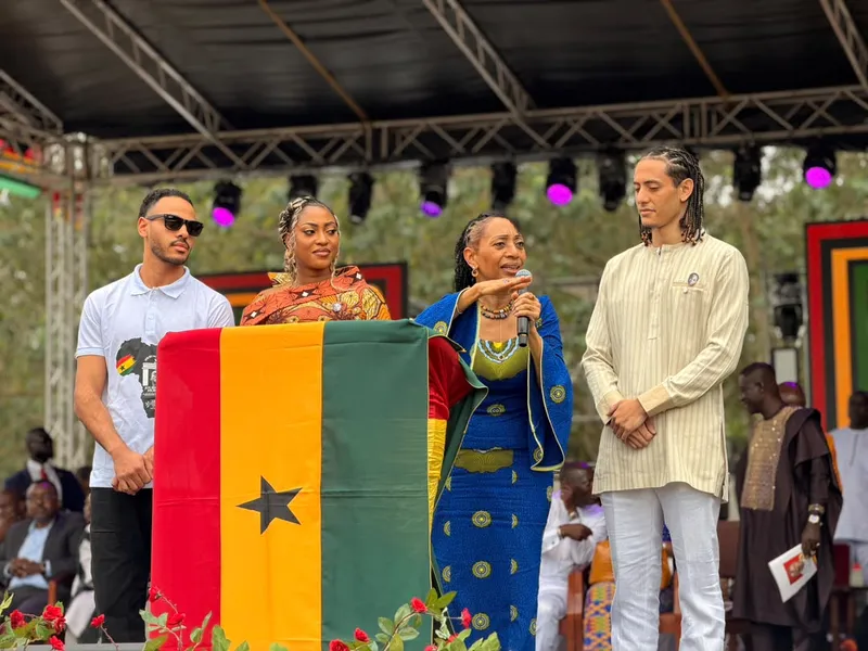 I want you to forgive us for staying away from our home for so long - Samia Nkrumah tells Nkroful
