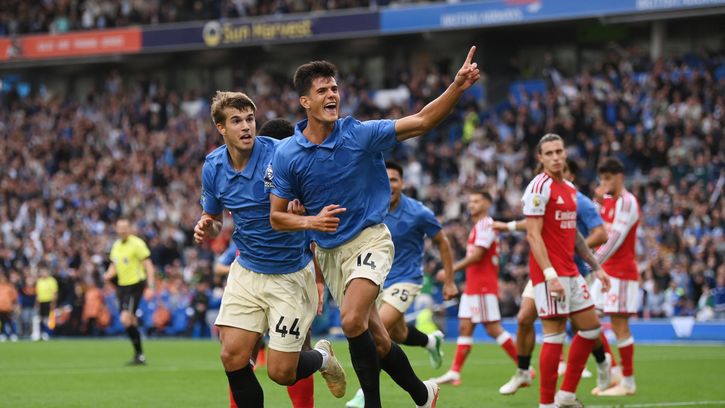 Brighton thrash champions Arsenal at Amex