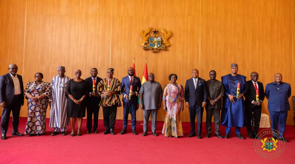 Veep commissions five envoys for diplomatic missions