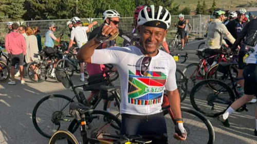Charles Molapisi, the MTN executive who cycles for a purpose