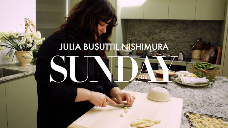 Julia Busuttil Nishimura's Sunday ritual
