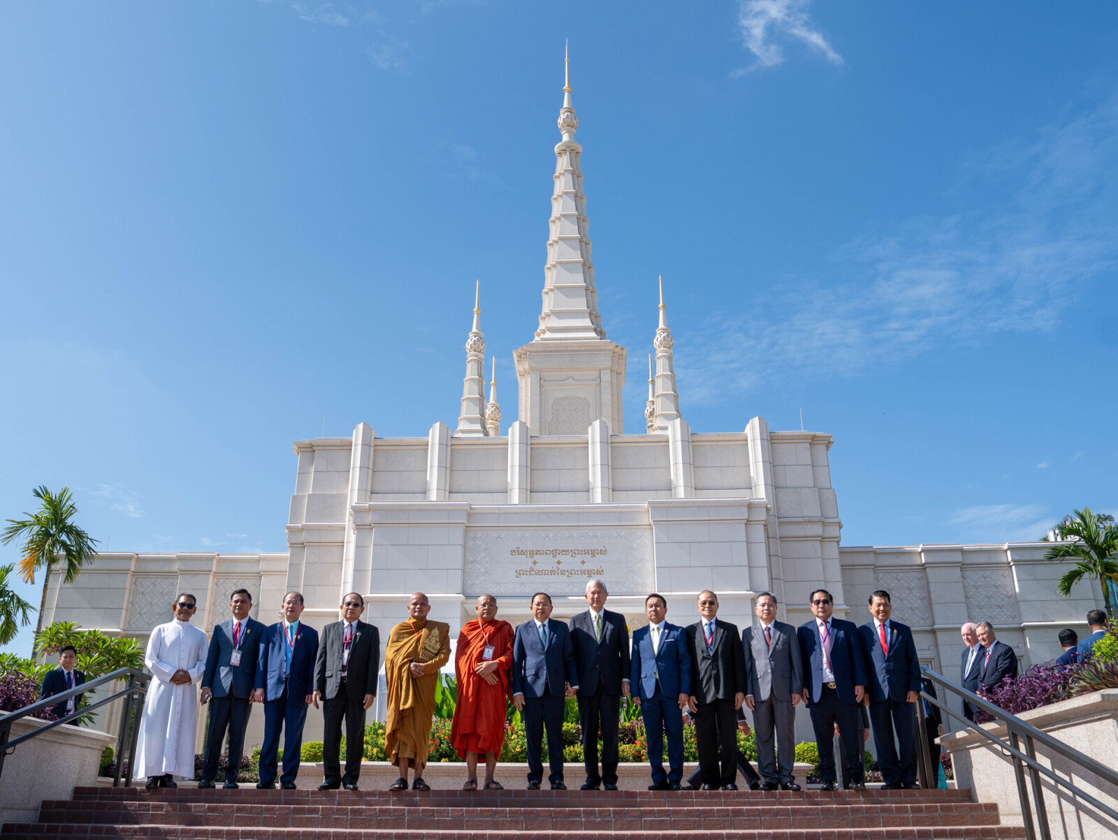 Cambodia Government and Church Leaders Celebrate Opening of Phnom Penh Temple