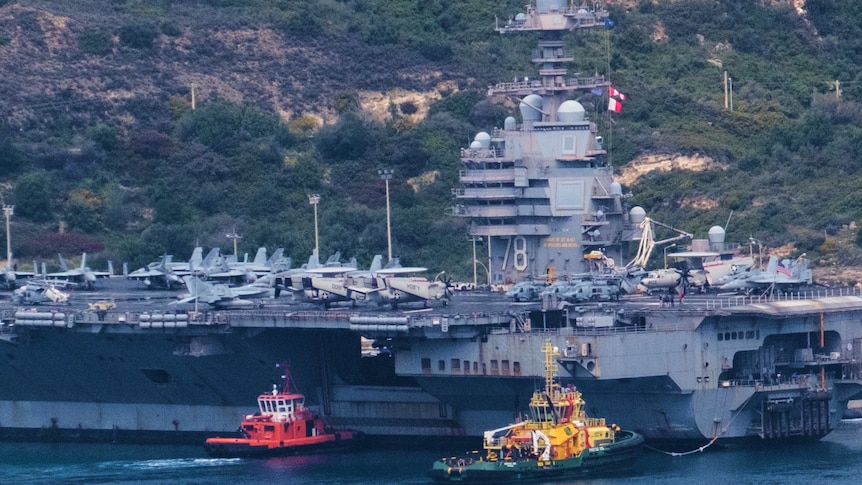 Trump orders navy to revert to steam-powered fighter launching system