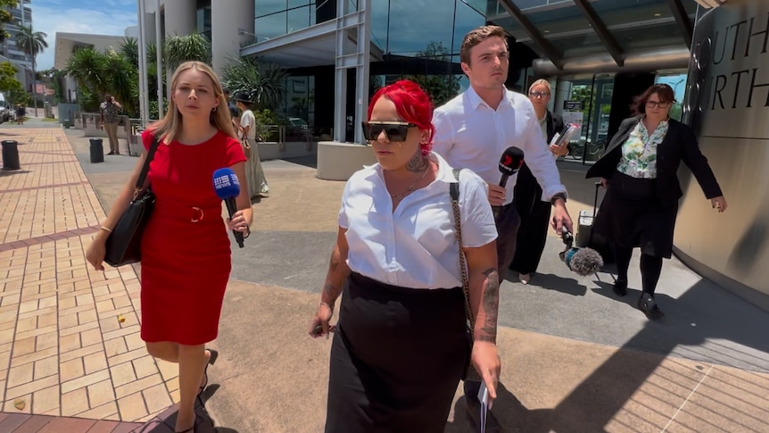 Gold Coast woman who helped dispose of alleged murder weapon walks free