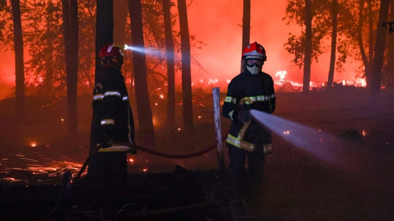 New wildfire forces evacuation of 500 people in France
