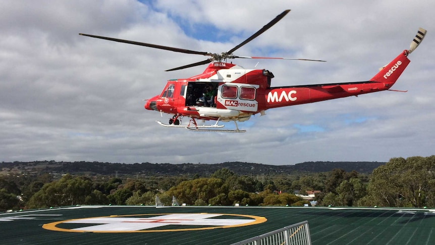 Emergency helicopters still unable to land at two SA regional hospitals