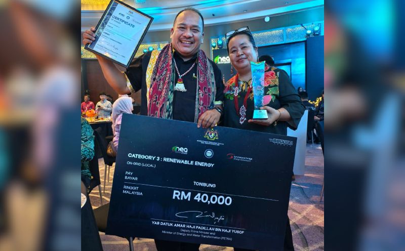 Tonibung renewable energy project wins national award