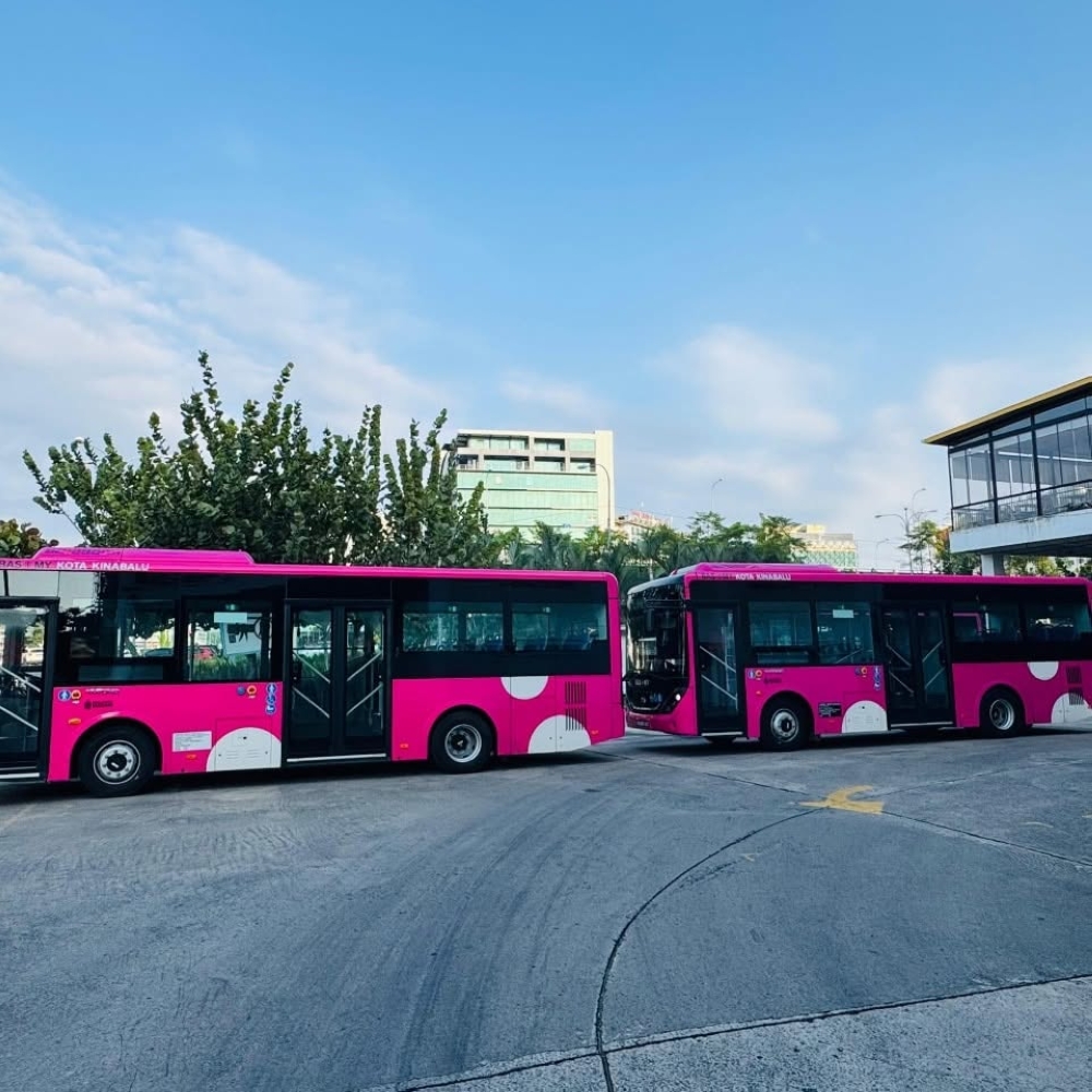 Hop on, KK: BAS.MY pink buses expand eight routes, easing commutes across the city