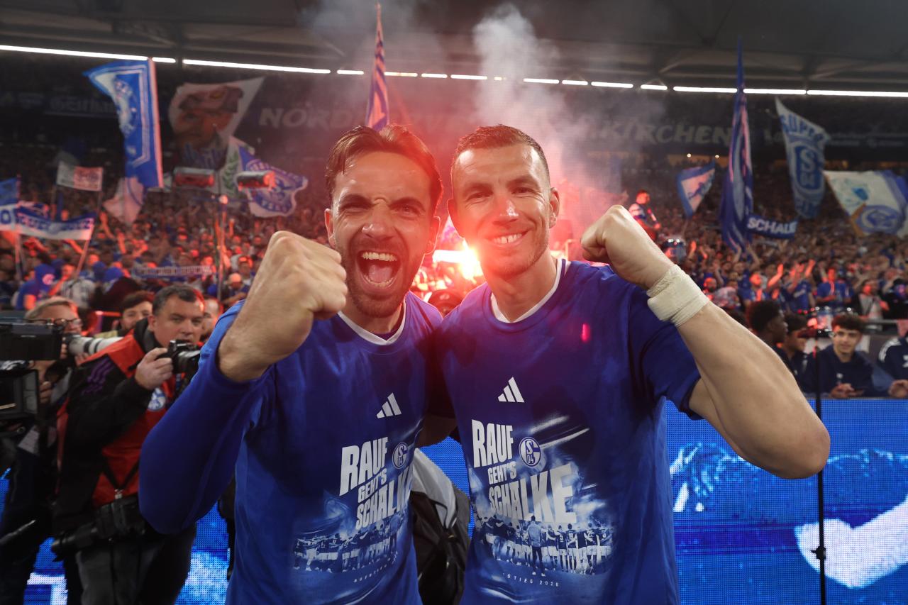 Edin Džeko signs new Schalke 04 contract