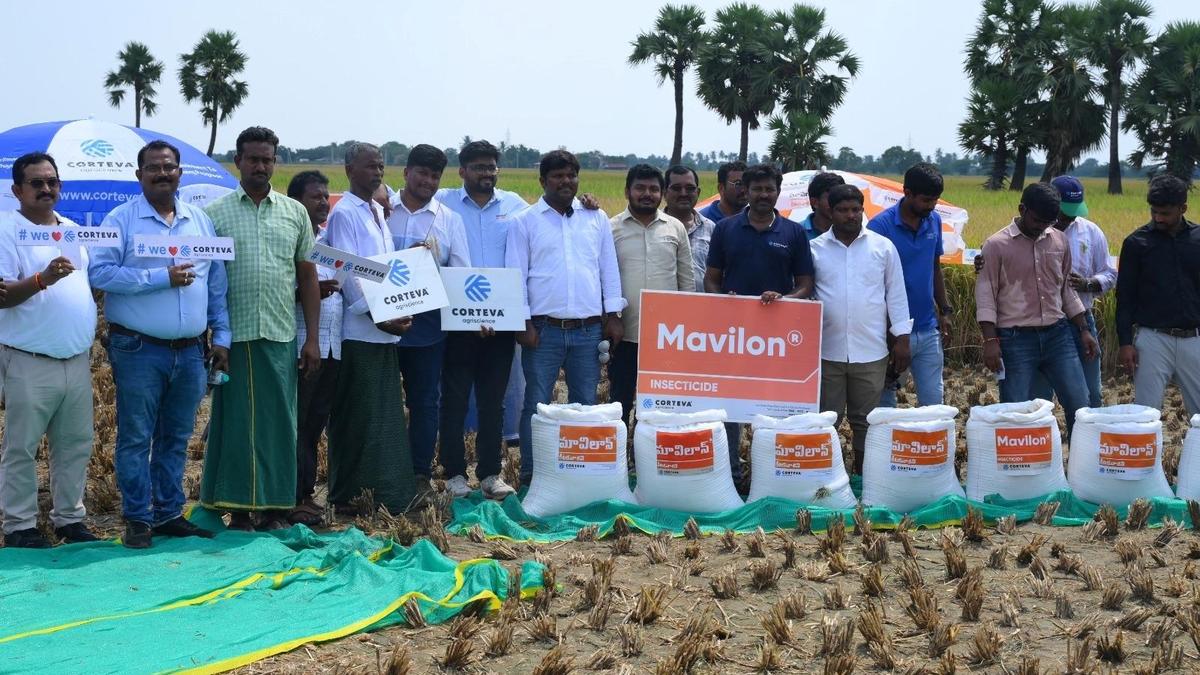 Corteva Agriscience creates awareness on pest control among farmers in Nellore