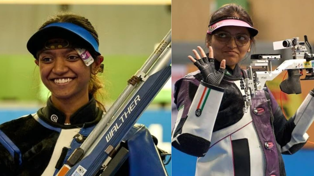 India open Asian Games shooting campaign with silver in women's 10m air rifle