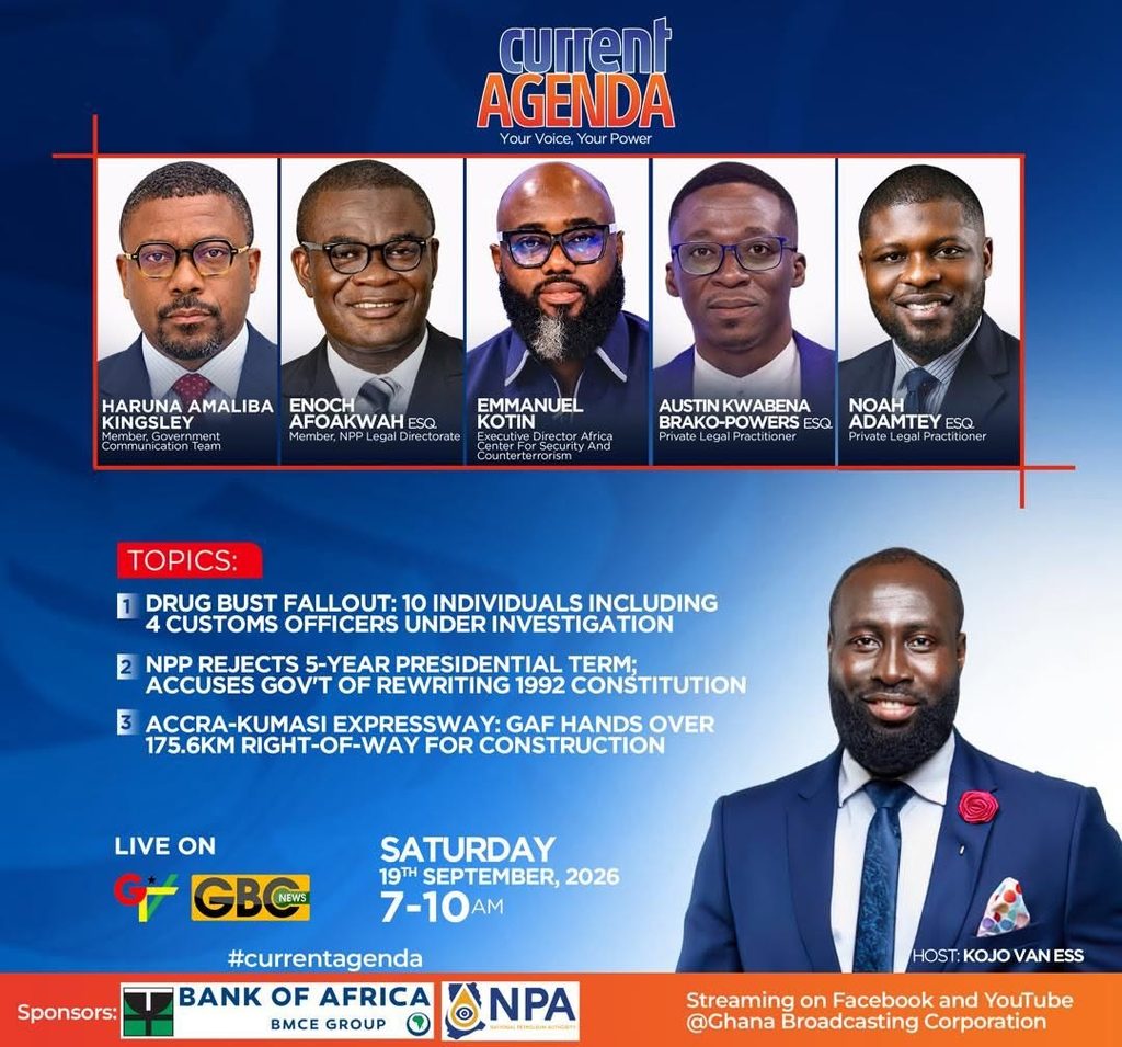 Current Agenda: Emmanuel Kotin calls for deeper probe into owners of large drug consignment
