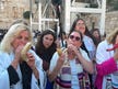 Ultra-Orthodox protesters demonstrate outside Women of the Wall leaders' homes