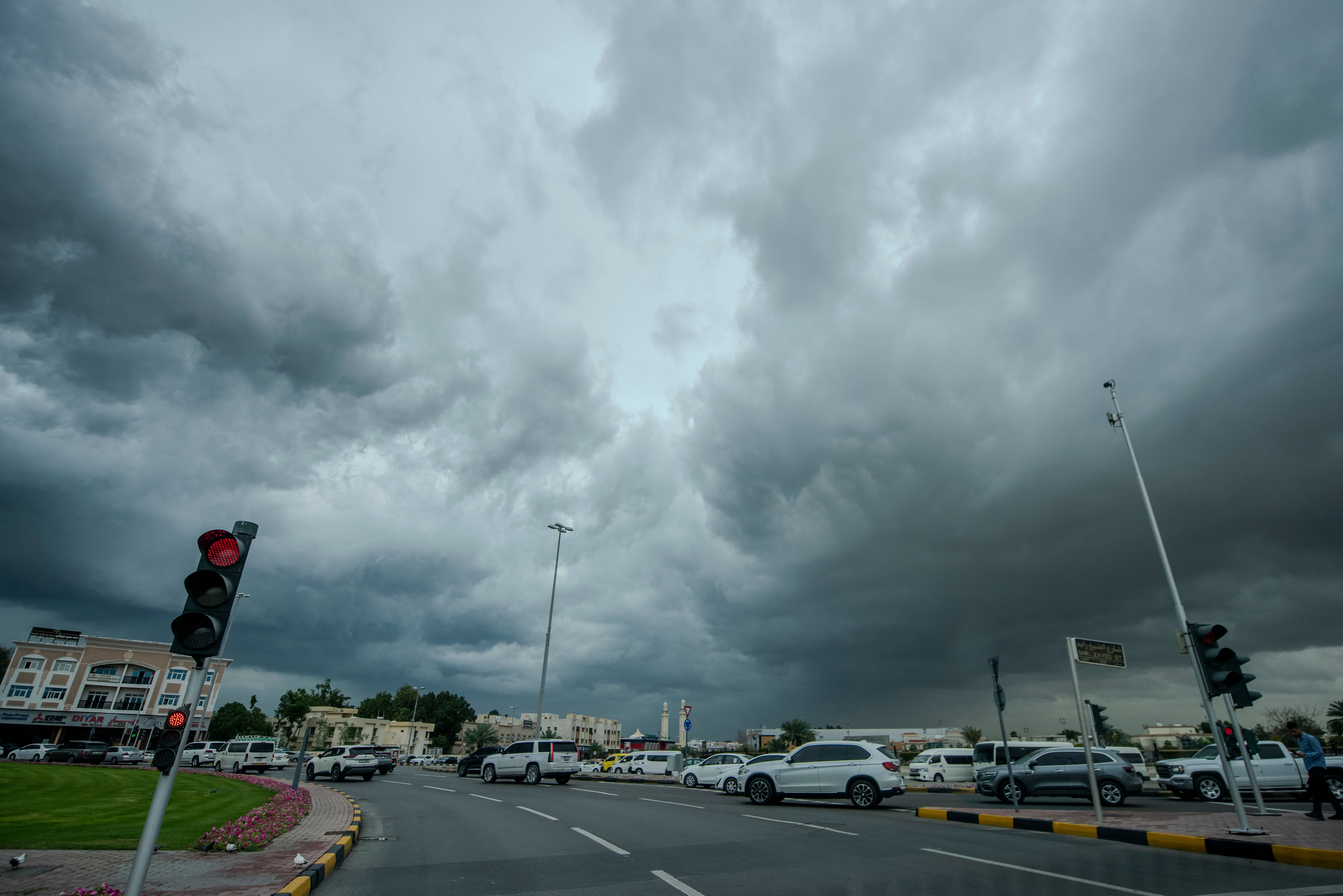 Heavy rain, decreased visibility and 50kph winds expected in parts of the Emirates until Friday
