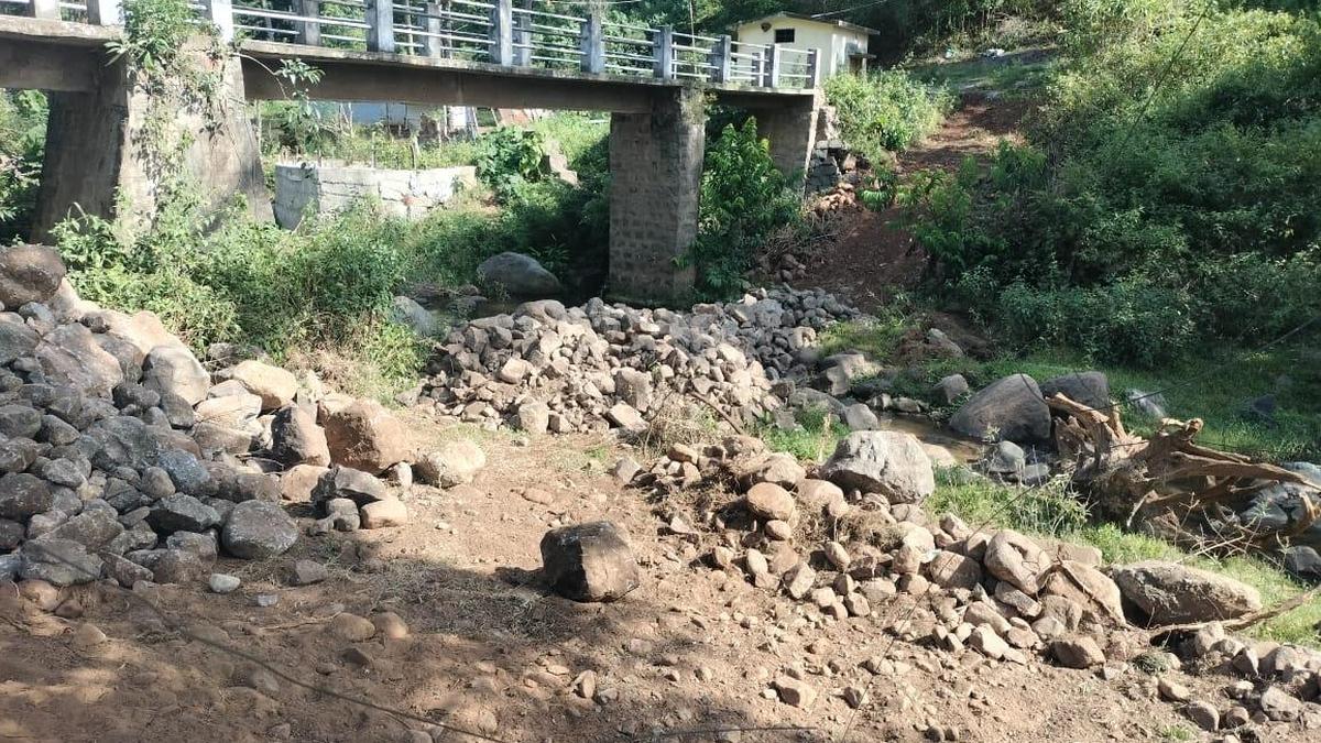 Dumping of boulders into Geddai stream in Nilgiris under probe
