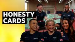 'At school I sold backflips for 50p' - GB gymnasts take on honesty cards