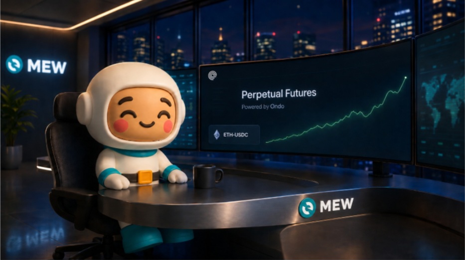 MyEtherWallet Integrates Ondo Perps, Unlocking 24/7 Leveraged Trading for Onchain Equities & ETFs