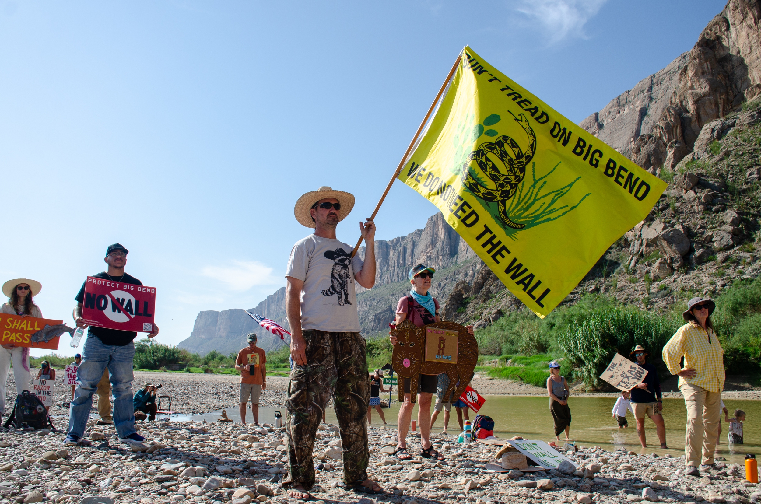 At Big Bend National Park, bulldozers begin clearing pristine desert land for border barrier work