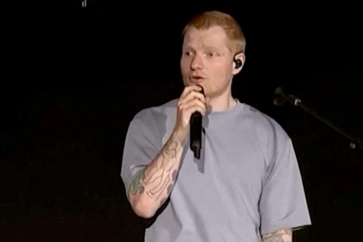 Ed Sheeran calls Israel's treatment of Gazans 'unjustifiable,' apologizes for Macklemore controversy