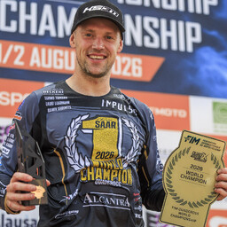 Kevin Saar becomes Estonia's first motorcycling world championship title winner