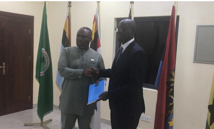 Ato Forson hands over Defence Ministry to Kenneth Gilbert Adjei