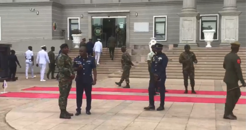 Ministry of Defence welcomes new Minister Kenneth Gilbert