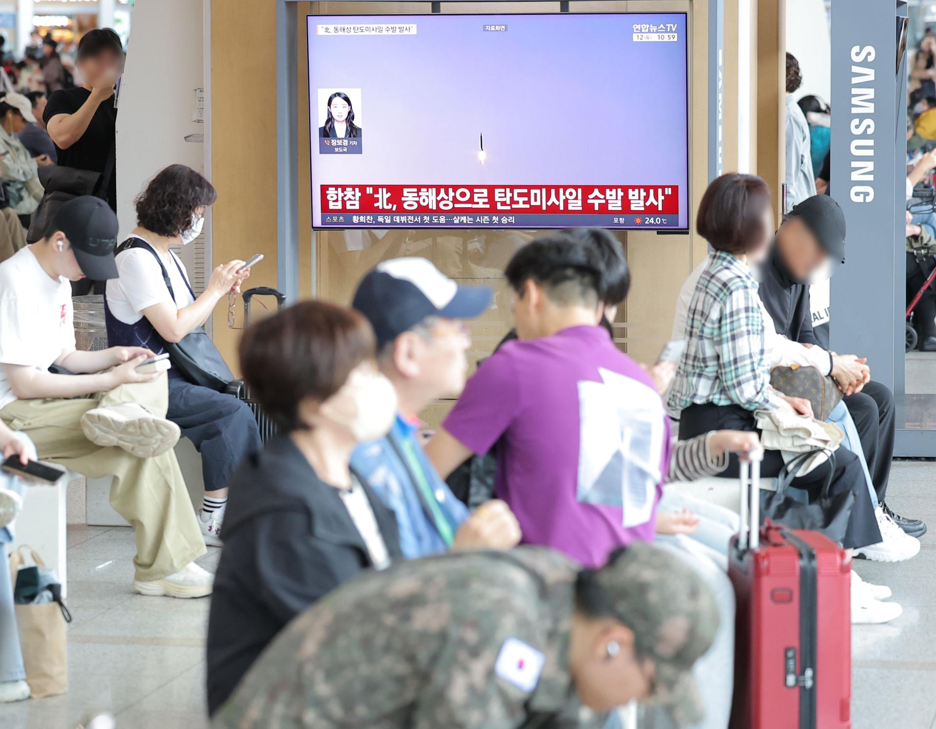 N. Korea fires 1 short-range ballistic missile toward East Sea: S. Korean military