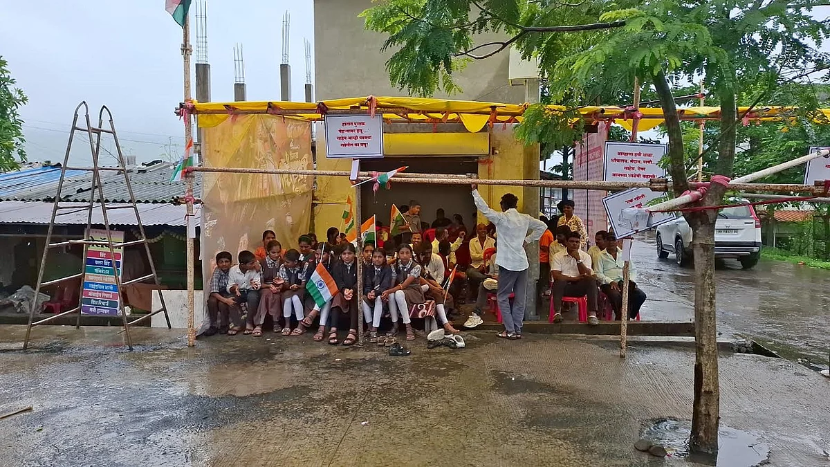Nashik: Cracked Walls, Leaking Roof Push Pardevi Villagers To Indefinite Hunger Strike
