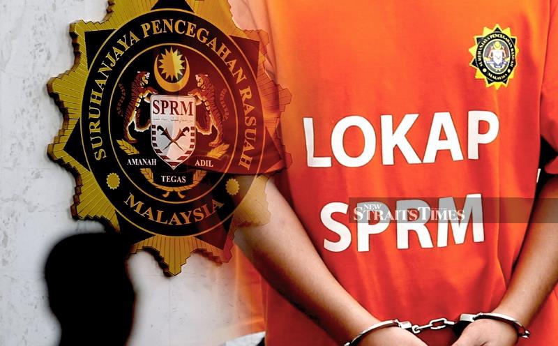 Enforcement officer detained on suspicion of taking RM190,000 in bribes
