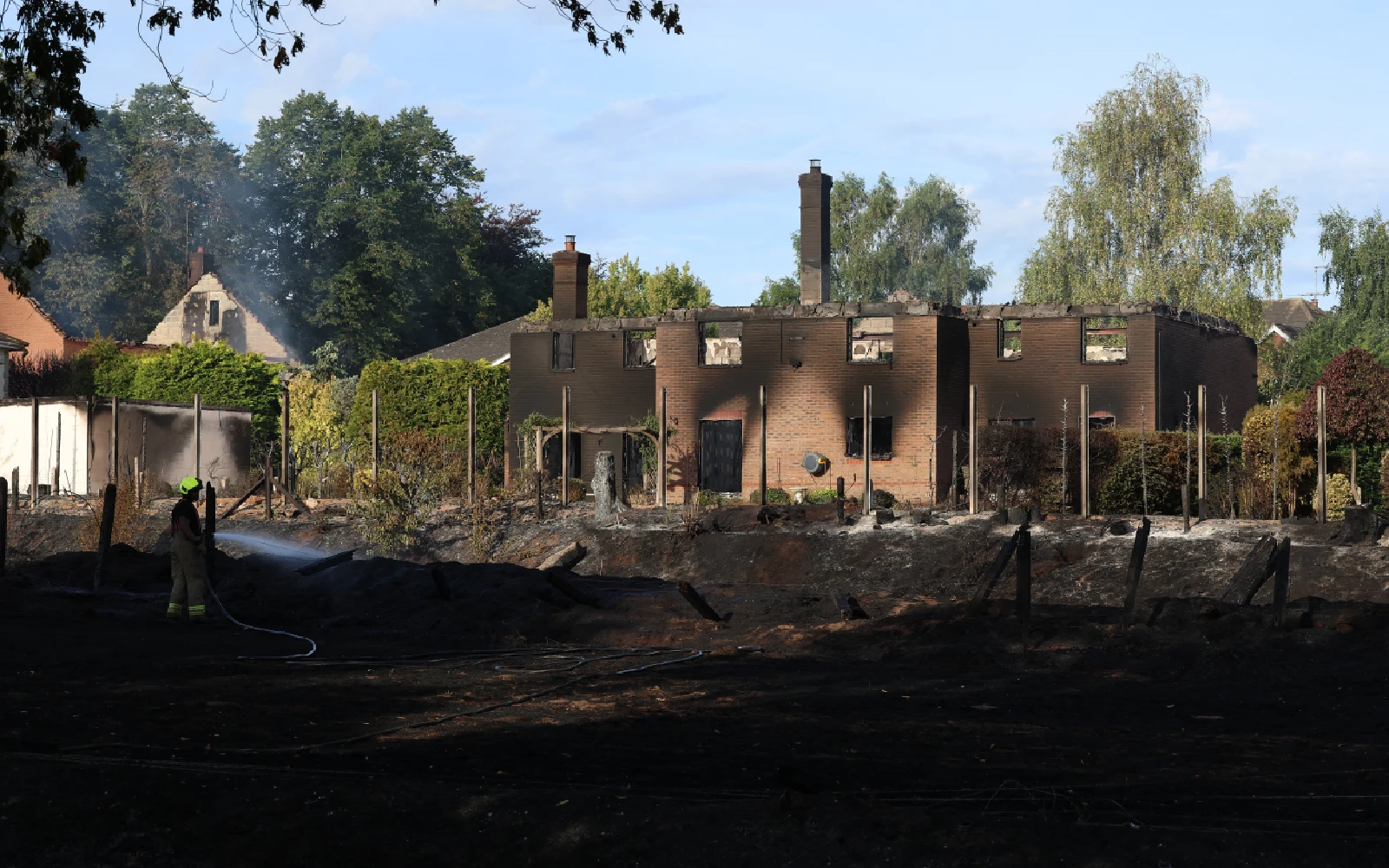 UK firefighters ‘under pressure’ as multiple blazes rage