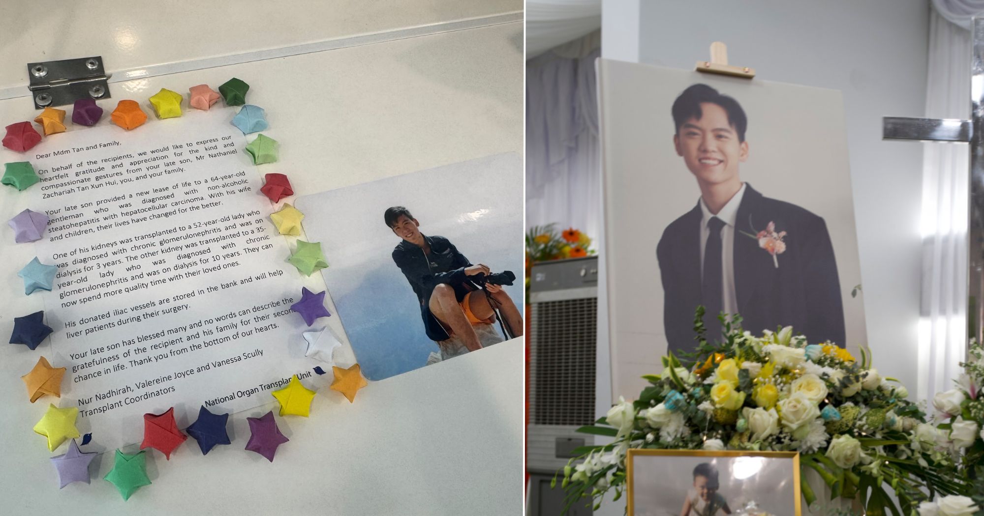 S'pore man, 27, saved 3 lives by donating organs, remembered 1 year after passing