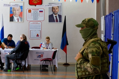 Drones hit Moscow as Russians go to the polls