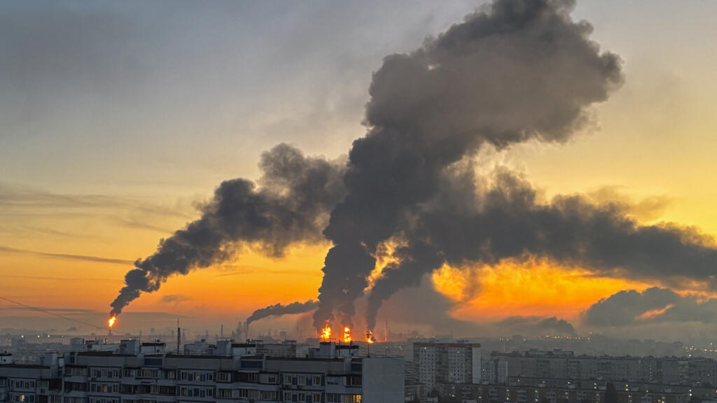 Ukraine hits Russia with major drone attack, targetting refinery