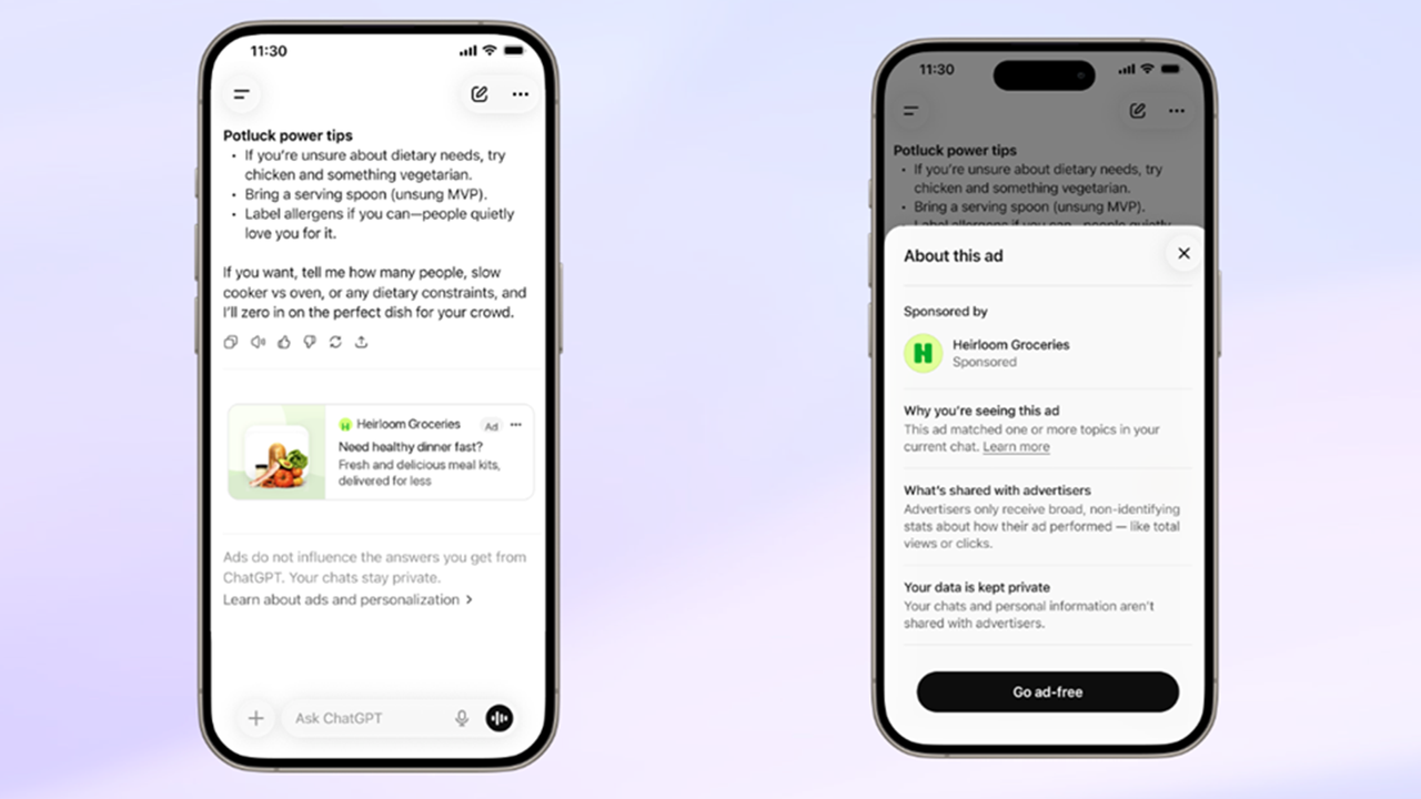 I chose ChatGPT’s ad-free option so you don’t have to — here’s what you actually give up