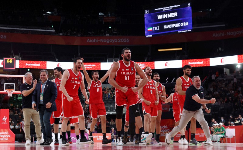Iran 'put hearts on the court' to win Asian Games basketball bronze