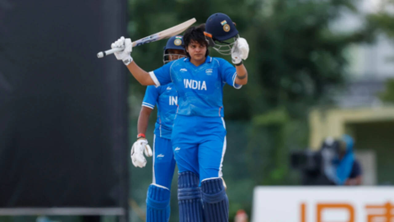 Shafali Verma scripts Asian Games history, becomes ever first cricketer to score century