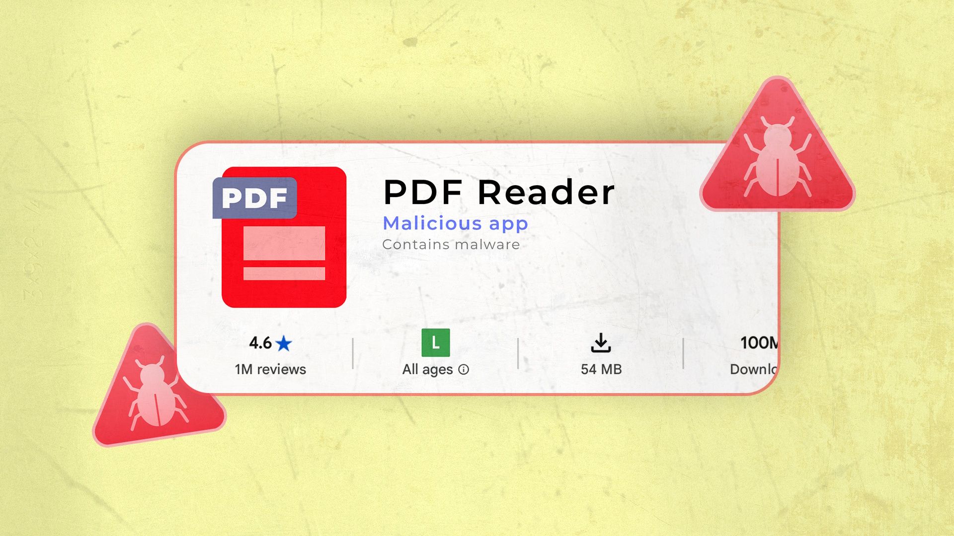 I found a malicious app disguised as a PDF reader that Google Play Protect didn't catch