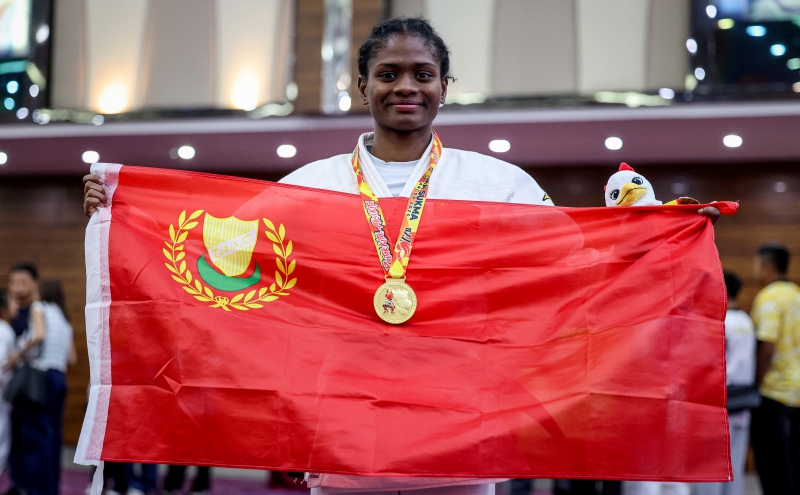 Judoka Menaga overcomes grief to win Sukma gold