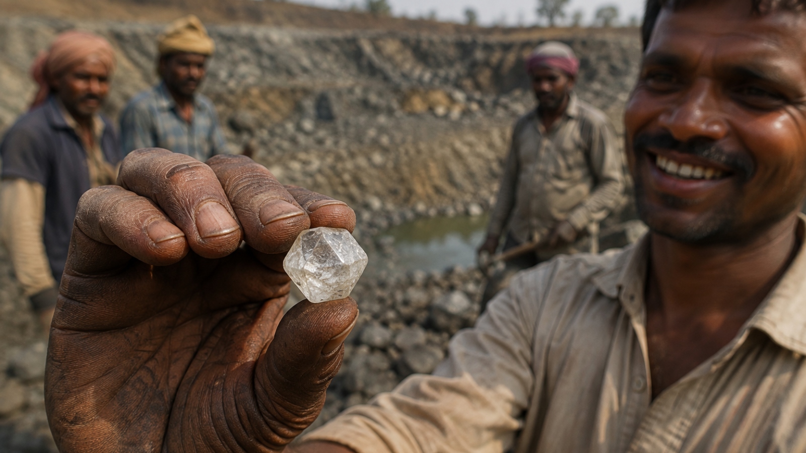 7 Madhya Pradesh labourers find Rs 50 lakh diamond in abandoned mine