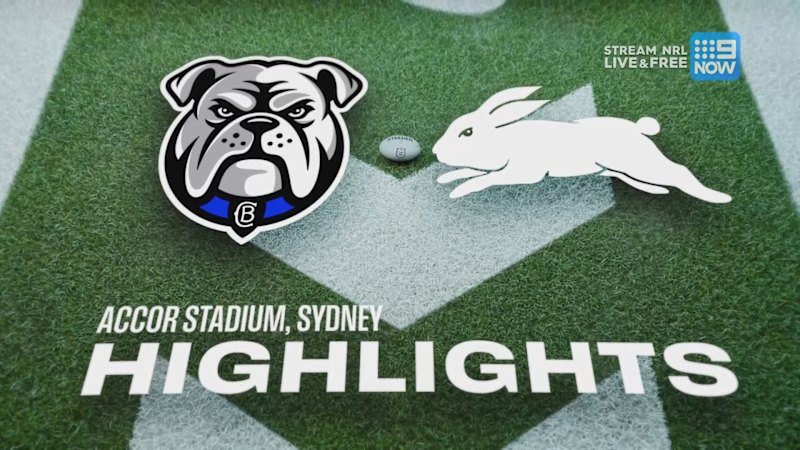 NRL Highlights: Bulldogs v Rabbitohs - Round 24
