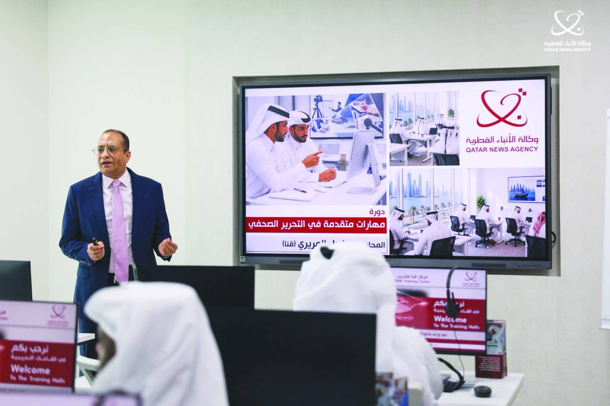 QNA launches training course on advanced journalistic editing skills