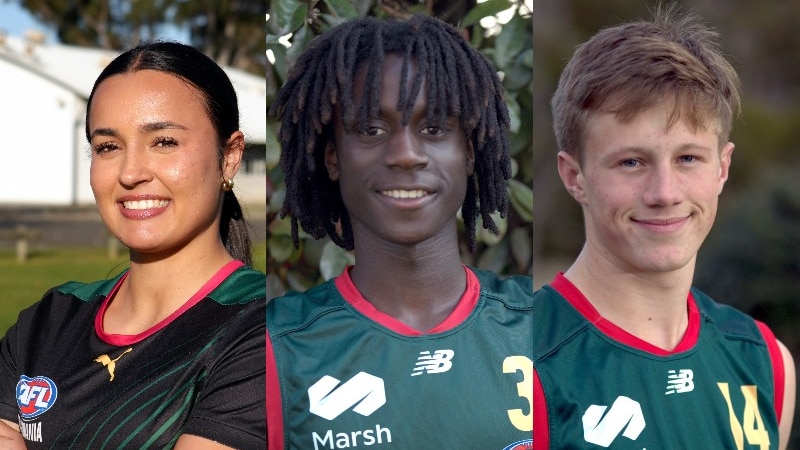 Meet the teens training to play for the Tasmania Devils
