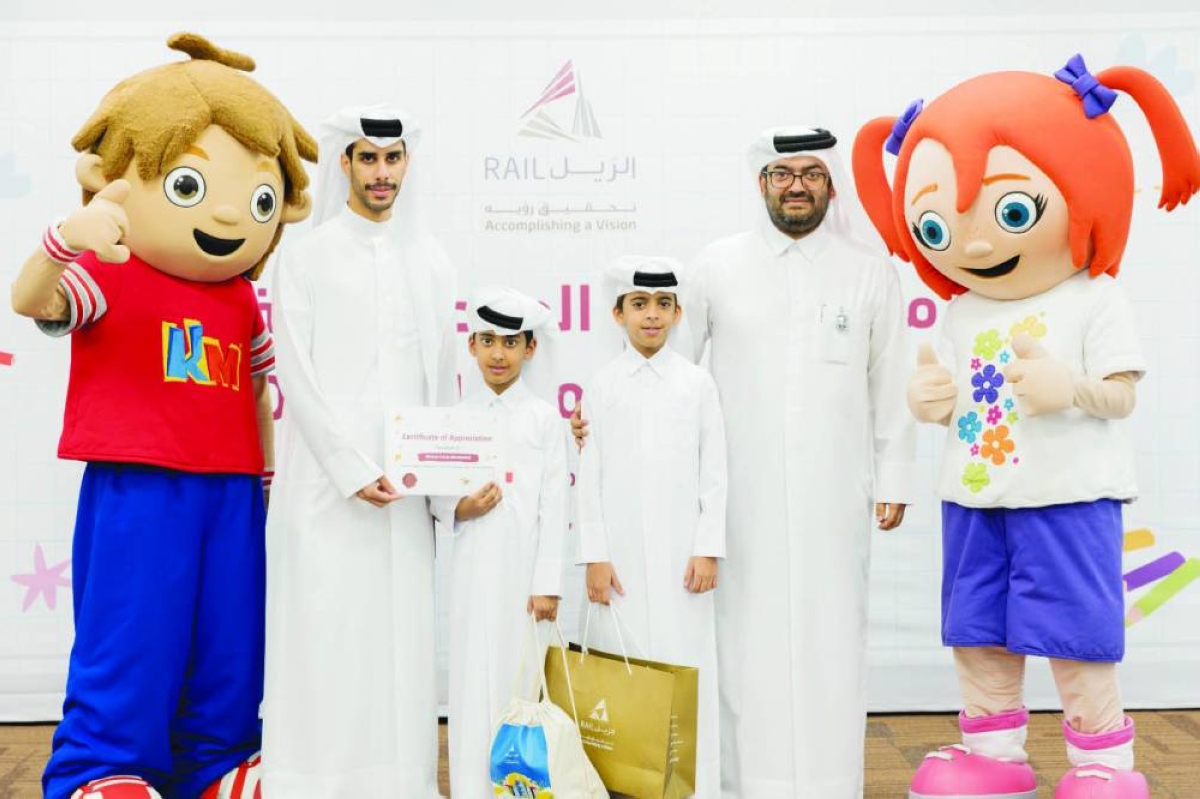 Qatar Rail holds event for employees’ children participating in the Back-to-School Competition